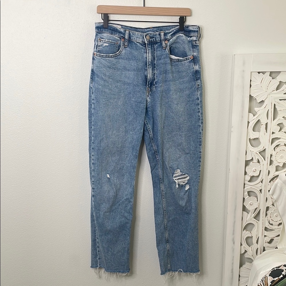 Gap 90s Loose High-Rise Distressed Jeans